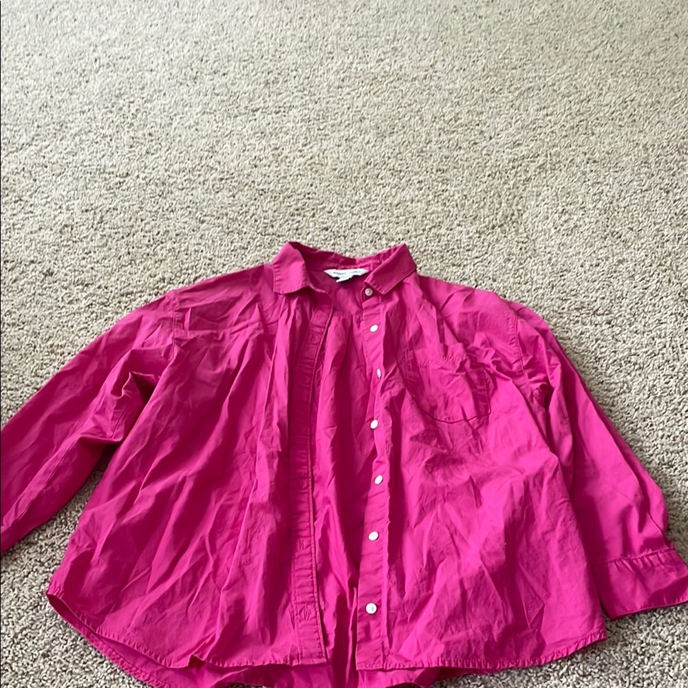 Old Navy Pink Button Down Shirt